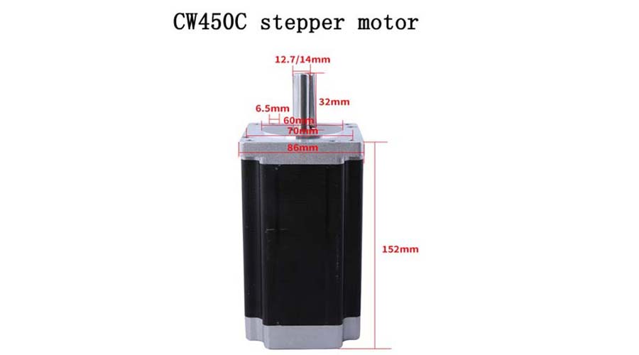 Nema 34 or 86 Stepper motor (6)